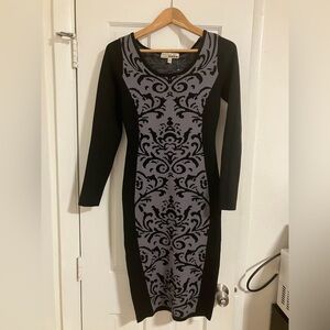 Animal Pattern Winter Dress